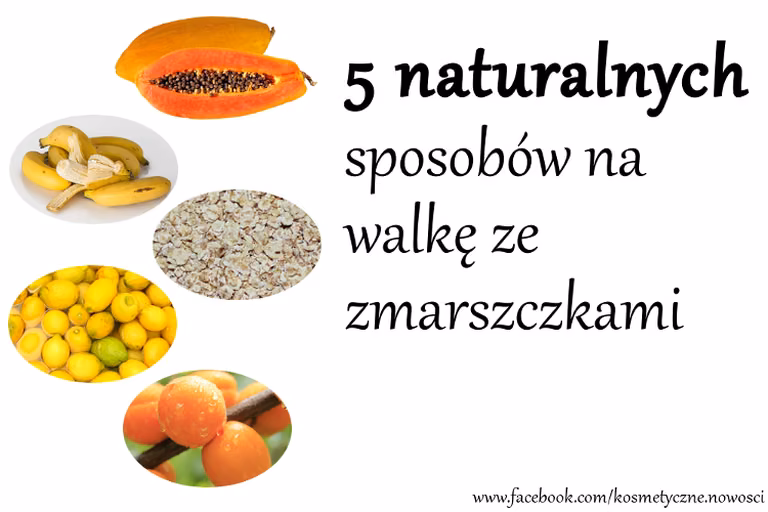 5 naturalnych maseczek na walkę ze zmarszczkami