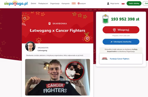 Ponad 250 MILIONÓW złotych w jeden stream! Łatwogang pobił rekord świata