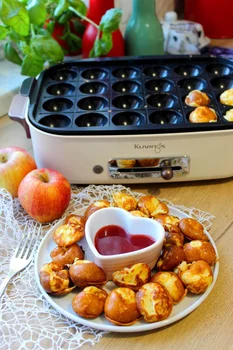 Mini jogurtowo-jabłkowe placuszki