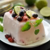 Piwne semifreddo z owocami