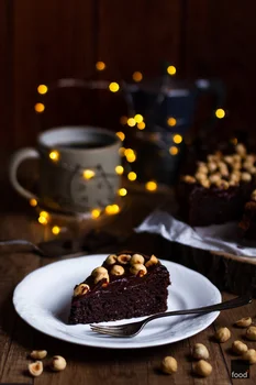 Nutella Cake - ciasto czekoladowe z orzechami laskowymi