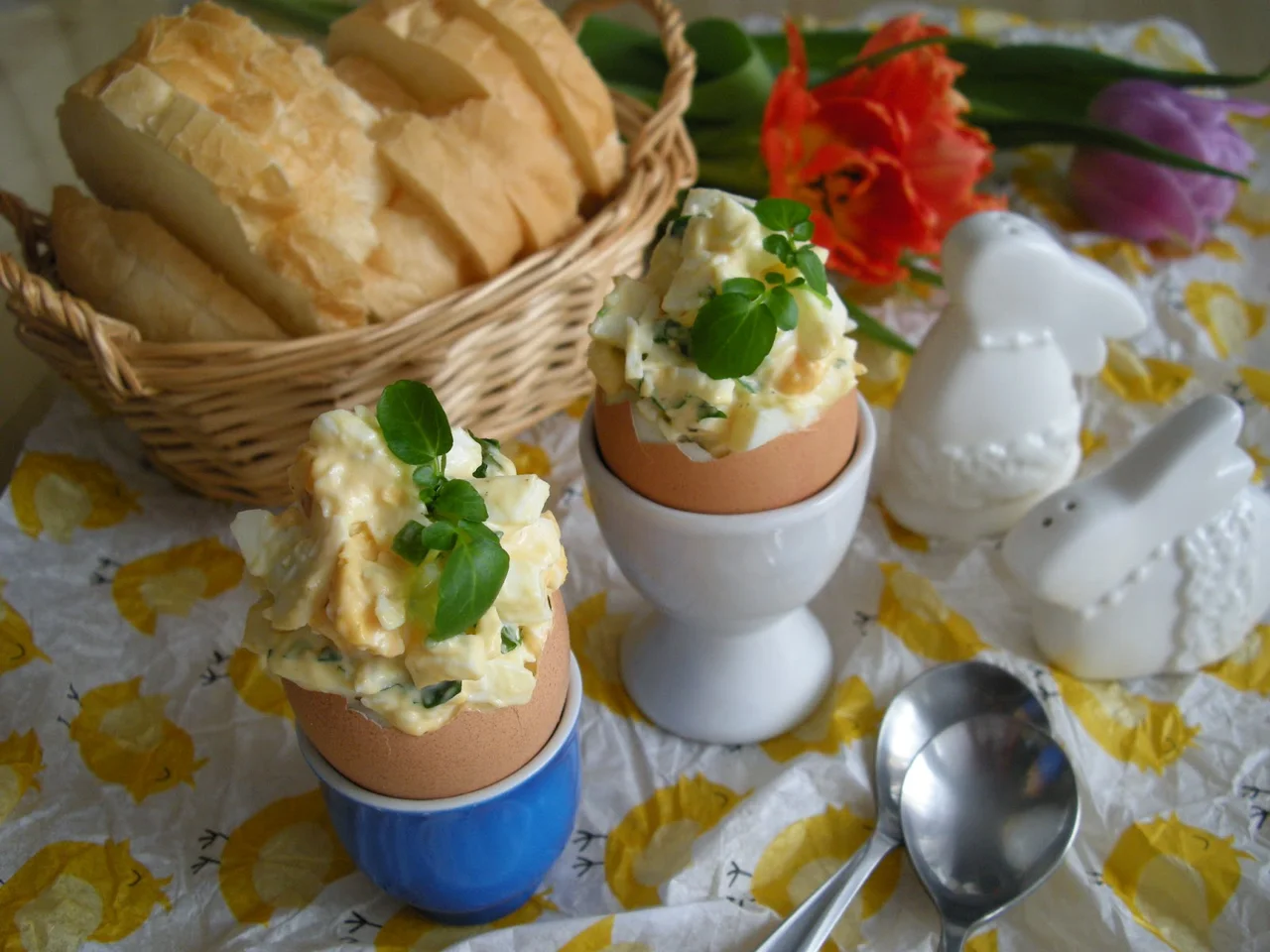 Pyszne jajka faszerowane