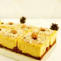 Wegański sernik dyniowo-pomarańczowy z tofu bez cukru