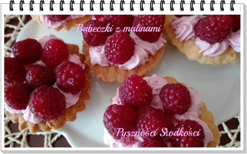 Babeczki z malinami