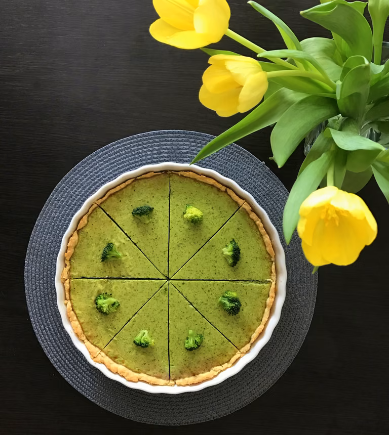 Tarta brokułowa