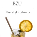 Mrożona herbata z czarnego bzu