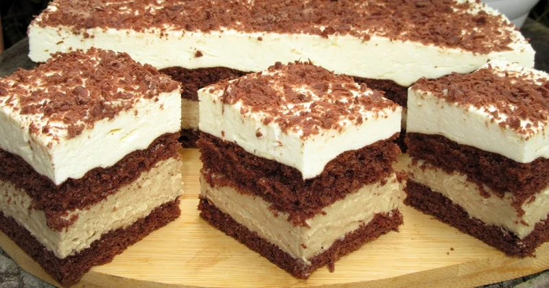 Przepyszne i łatwe ciasto Cappuccino z mleczną pianką +FILM