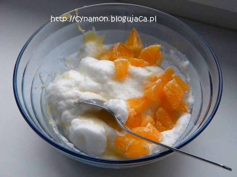 Mandarynkowy omlet