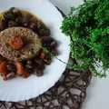 Fit drobiowe serduszka w formie gulaszu