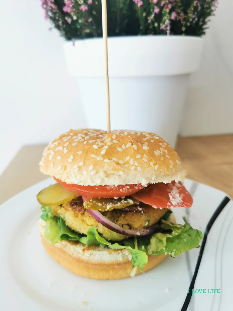 Burger wegetariański