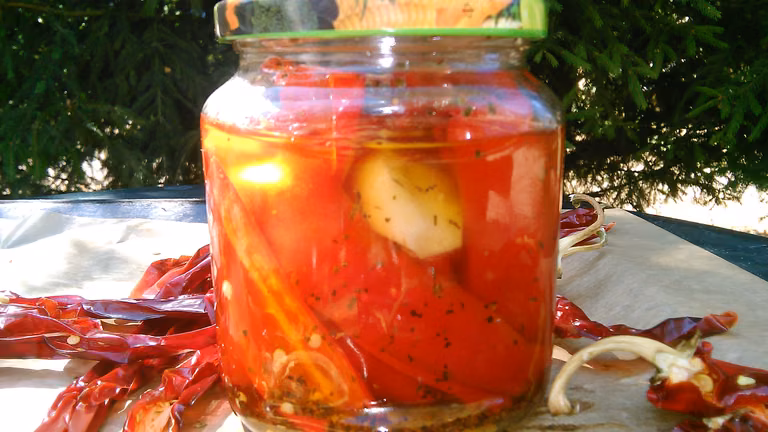 Papryczki chili w oleju
