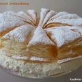 Śnieżny torcik