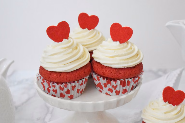 Walentynkowe babeczki Red Velvet