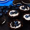 Babeczki Oreo z twarożkiem i borówkami