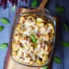 PROSTA  zapiekanka z tortellini, pesto paprykowym i kurczakiem!