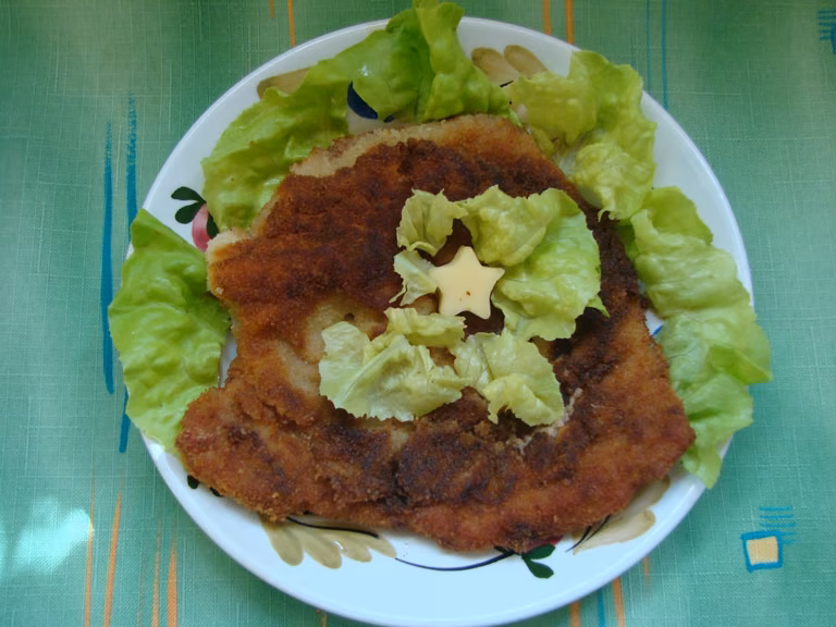 Kotlet królewski z pasztetem