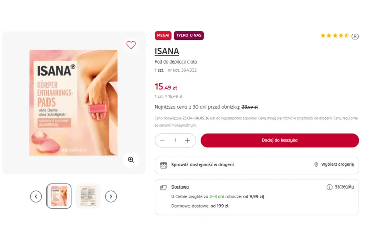 Zdjęcie Ten gadżet z Rossmanna za 15 zł to nowy hit do depilacji! Zero bólu, kabli i hałasu - gładka skóra w kilka chwil #1