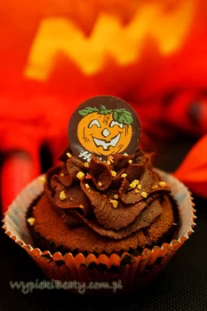 Babeczki czekoladowo-kawowe na Halloween