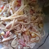Sałatka z makaronem spaghetti