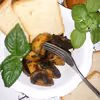 Czosnkowo-bazyliowe pieczarki na maśle