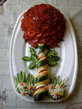 Dekoracje z jedzenia