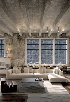 Piękne szare wnętrze