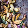 Pieczone ziemniaki z rozmarynem