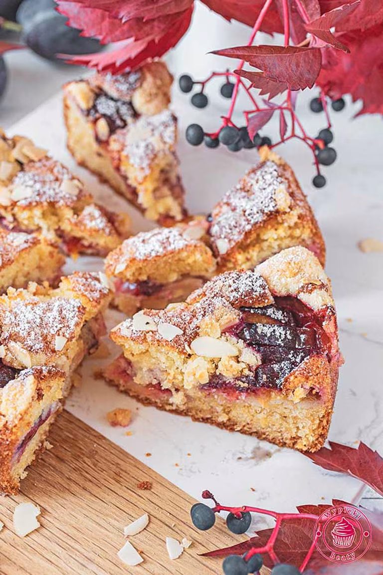 Włoskie ciasto ze śliwkami