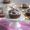 Piernikowe muffinki z lukrem