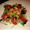 Kolacja - lekka sałatka z kurczakiem :)