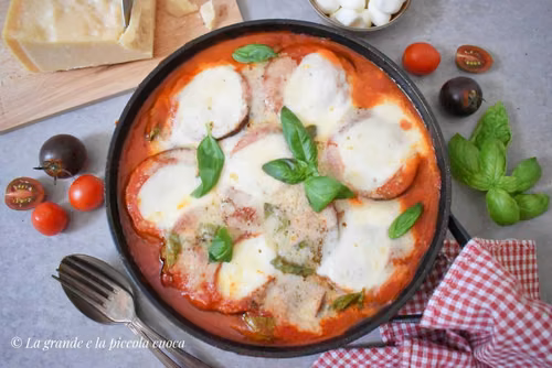 Jednogarnkowa parmigiana z bakłażanami czyli one pot parmigiana