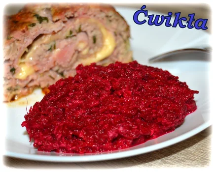 Ćwikła (buraczki z chrzanem)