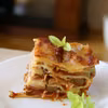 Lasagne wegetariańska z cukinią i bakłażanem