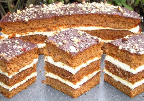 HIT na ŚWIĘTA! PIERNIK DELIKATNY JAK PUCH Z KREMEM GRYSIKOWYM, łatwy, szybki, przepyszny +FILM