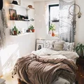 Sypialnia w stylu boho