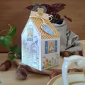 Domek z papieru do wydruku