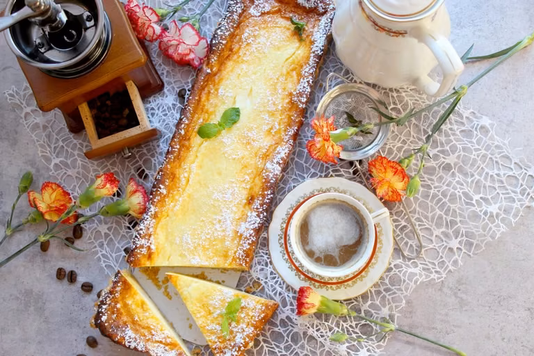 Tarta sernikowa do kawy | Słodkie okruszki