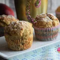 MUFFINY NA KEFIRZE Z JABŁKAMI I ORZECHAMI
