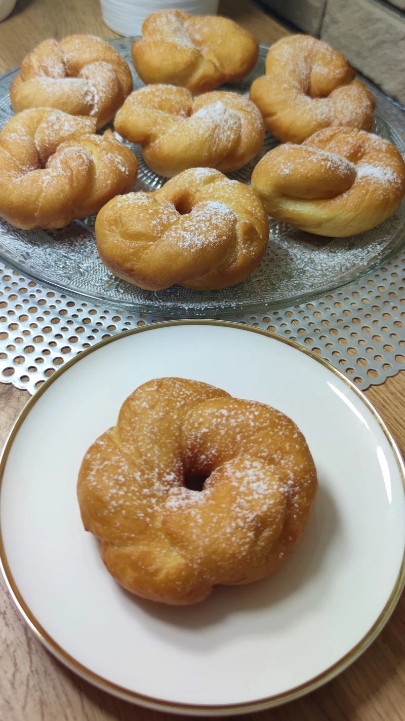 Pączki z dziurką - wianuszki