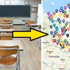Mapa zamkniętych w szkół w CAŁEJ POLSCE! - strajk nauczycieli. [AKTUALIZACJA]