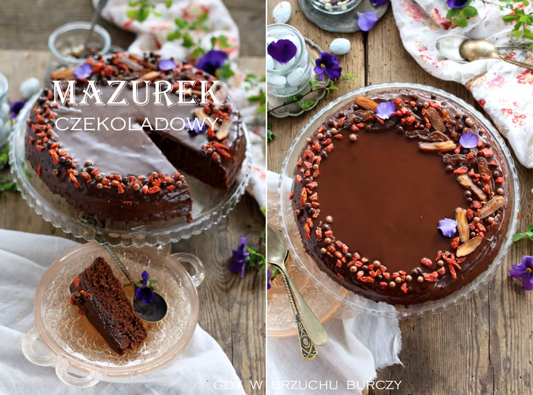 Mazurek czekoladowy