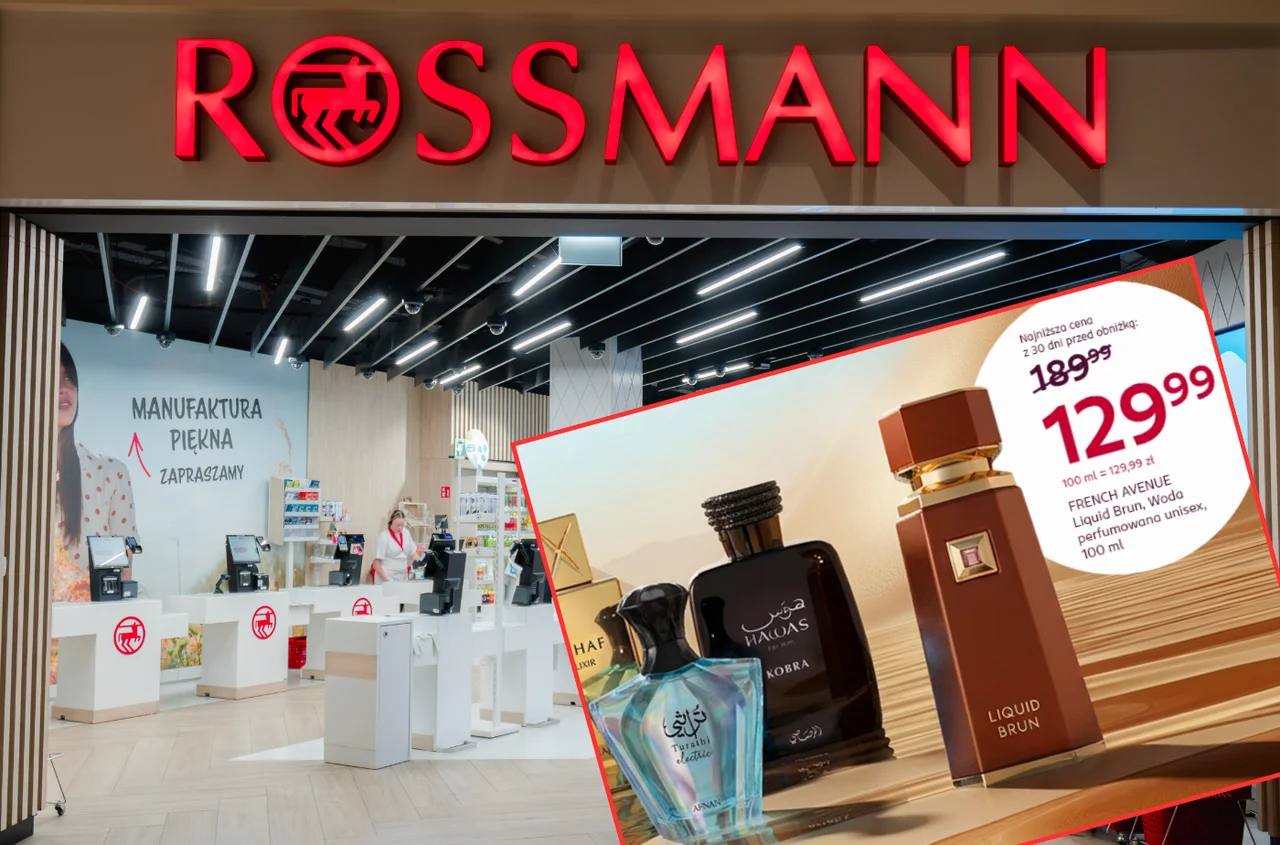 Rossmann przecenił perfumy nawet o 130 zł! Polacy oszaleli na ich punkcie - błyskawicznie znikają z półek