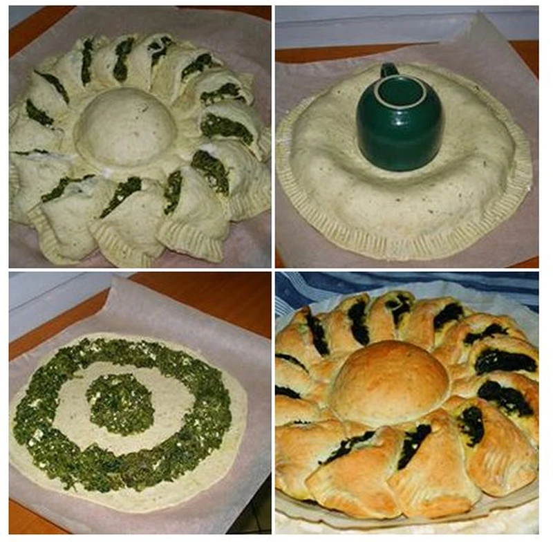 Szpinakowe słońce - PRZEPIS