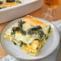 Lasagne z dynią i szpinakiem