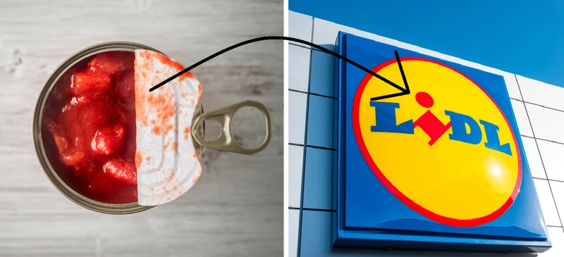 Uważaj na pomidory w puszkach z LIDLA! Zostały wycofane z powodu zawartości plastiku