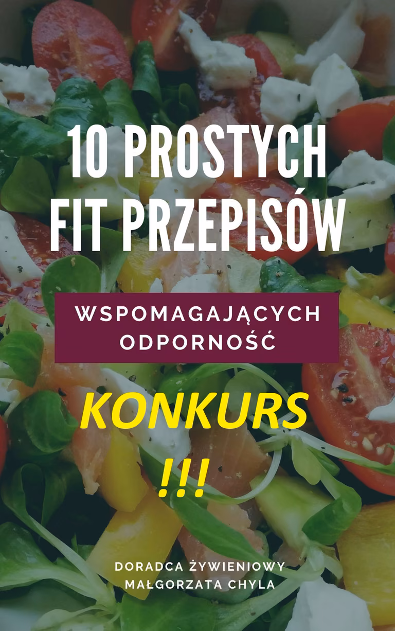 Konkurs kulinarny - wygraj darmowy indywidualny plan diety