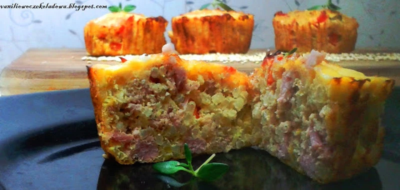 Minifritaty z komosą ryżową