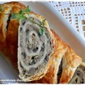 Francuska rolada z pieczarkami