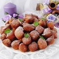 Kwadratowe mini pączki