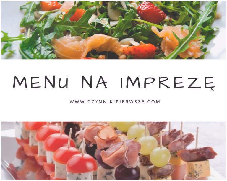 Men u na imprezę - co przygotować?